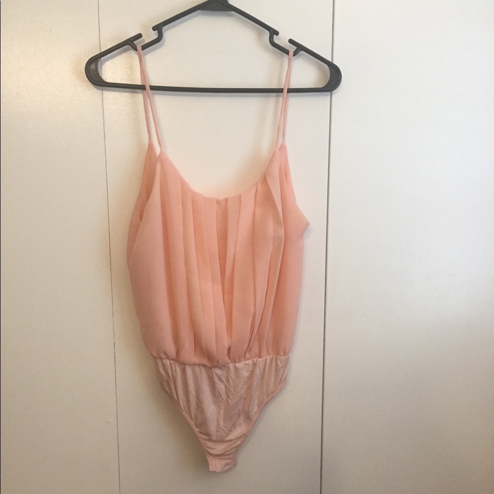 Baby pink bodysuit